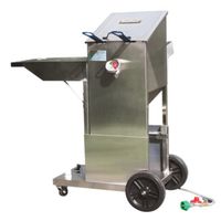 Bayou Classic 700-704 Deep Fryer with Cart, Stainless Steel, 2 Fry Baskets