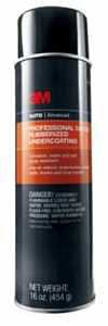 3M 03584 Rubberized Undercoating, 16 oz Aerosol Can, Black Rubberized Undercoating Professional Grad
