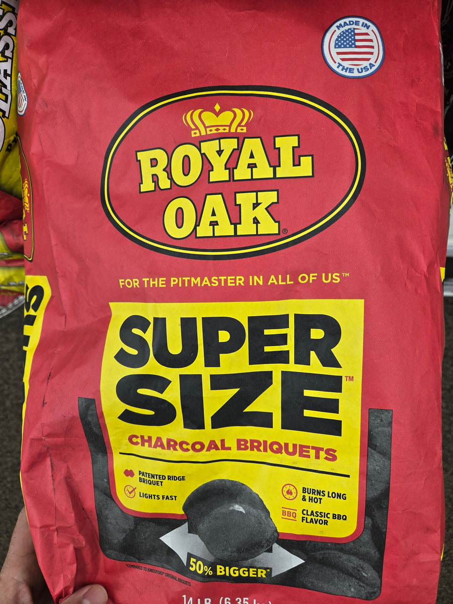 Royal Oak Super Size 800002199 Charcoal Briquette, 14 Lb Bag