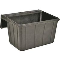 Fortex-Fortiflex F18 Pet Feeder, Rubber, Black Rubber Over Fence Feeder