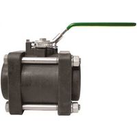 Green Leaf V075FP/VX075FP Ball Valve, 3/4 in Connection, Female NPT, 150 psi, Manual Actuator