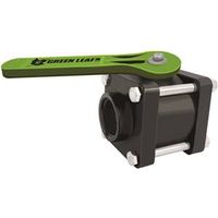 Green Leaf V150FP Ball Valve, 1-1/2 in Connection, Female NPT, 150 psi, Polypropylene Body