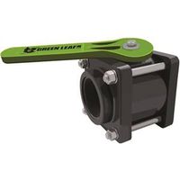 Green Leaf V204FP Ball Valve, 2 in Connection, Female NPT, 100 psi, Manual Actuator