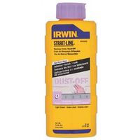 Irwin Marking Chalk Refill, Light Violet 6oz Viol Dust Off Chalk