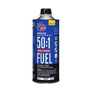 VP Racing 6235 50:1 Pre-Mixed Small Engine Fuel, Hydrocarbon, Blue, 1 Qt