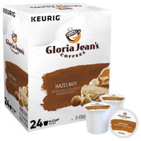 Keurig K-Cup Pod, Hazelnut, Yes Caffeine, Medium Roast Box
