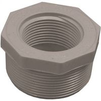 IPEX Reducing Bushing, 2" x 1-1/4", MPT x FPT, White, SCH 40, 150 PSI (435712)
