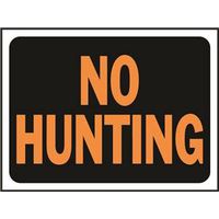 9x12 No Hunting Sign