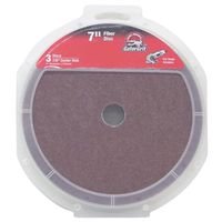 Gator 3082 Fiber Disc, 7 in Dia, 50 Grit, Coarse, Aluminum Oxide, Fiber Backing 3 Pack