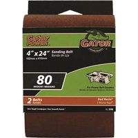 4" x 24" 80 Grit Aluminum Oxide Belt