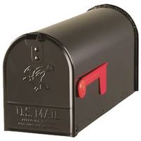 BLK STDT1 Rural Mailbox