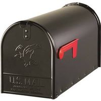 Black Large T2 Rural Mailbox