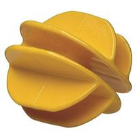 Zareba ICY-Z Corner Post Insulator, 9 to 22 Ga Fence Wire, Yellow, 10CT