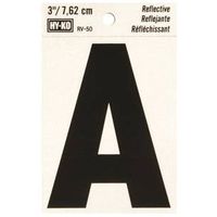 3" Reflective Vinyl Letter A