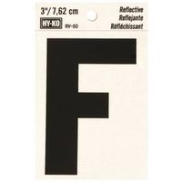 3" Reflective Vinyl Letter F