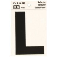 3" Reflective Vinyl Letter L