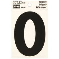 Letter House O 3 Inch Reflective B