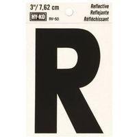 3" Reflective Vinyl Letter R