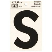 3" Reflective Vinyl Letter S