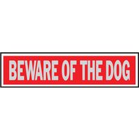 2x8 Beware Of Dog Sign