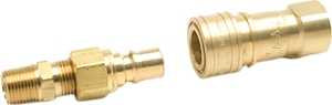 Mr. Heater Gas Mate Quick Connector, Brass F276187
