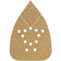 Black+Decker BDAM120 Sandpaper, 120 Grit, Medium, Aluminum Oxide Abrasive, 5PK