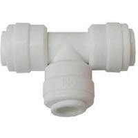 Watts 1/4" Push-Fit Plastic Pipe Tee, 150 PSI (PL-3003)