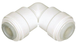 Watts PL-3032 Tube Elbow, 1/2 in, 90 deg Angle, Plastic, 150 psi Pressure
