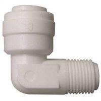 Watts Tube Elbow, 1/4" x 1/8", 90° Angle, Nylon, 150 PSI (PL-3008)