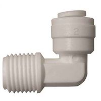 3/8 OD QC x 1/4 MPT Elbow