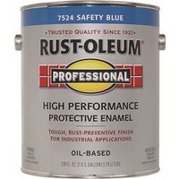 Rust-Oleum Professional Enamel Gloss Safety Blue 1 Gal Can Paint