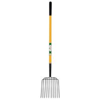 Fork, 10 Tine, Fiberglass Handle