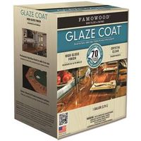 Famowood 5050110 Glaze Epoxy Coating, Clear, 1 Gal Container, Hi-Glo C