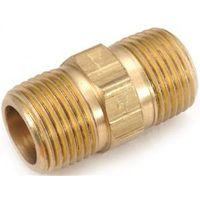 NIPPLE HEX BRASS MPT 3/4