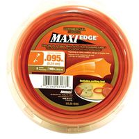 Arnold Maxi Edge Series WLM-H95 Trimmer Line, 0.095 in Dia, 100 ft L, Orange