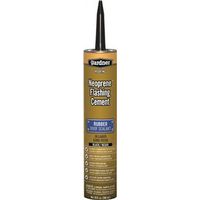 Gardner 1010-9-66/1329-GA Flashing Cement, Black, Liquid, 10 fl oz Cartridge