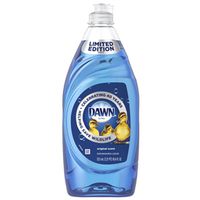 Dawn Ultra Dishwashing Detergent, 18 oz, Liquid, Pleasant, Clear to Blue
