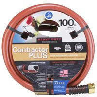 Swan SNCG34100 Garden Hose, 100 ft L, Rubber/Vinyl, Red, 3/4" X