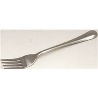 Chef Craft 21711 Dinner Fork Set, Polished Stainless Steel, 7-1/2 in OAL