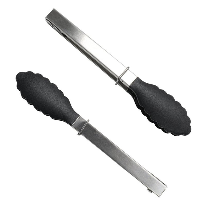 Chef Craft 22098 Mini Tongs, 7 in L, Nylon, Dishwasher Safe