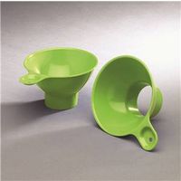 Arrow Plastic 1406 Canning Funnel, Plastic, Lime Green, 7-1/2 in L