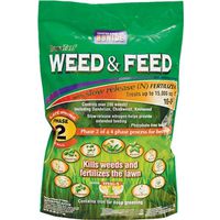 DuraTurf 60424 Weed and Feed Lawn Fertilizer, 48 lb, Solid, 16-0-8 N-P-K Ratio, 15M Sq Ft Phase