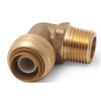 Elbow Push Fit 1/2" Slip x 1/2" Iron Pipe Fitting