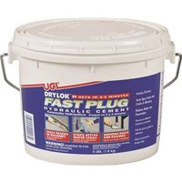 Drylok Fast Plug Series 00917 Hydraulic Cement, Gray, Powder, 4 lb