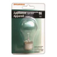 Sylvania 10129 Incandescent Lamp, 40W, A15, Medium Base, 430 Lumens, 2850K Color Temp