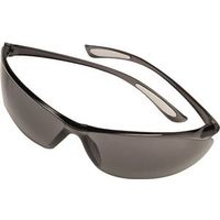Safety Works 10105407 Feather Fit Safety Glasses, Anti-Fog Lens, Semi-Rimless, Gray Frame, UV Protec
