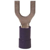 Gardner Bender 20-114 Spade Terminal, 600 V, 16 to 14 AWG Wire, #8 to 10 Stud, Blue