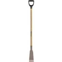 Vulcan 34551 SCR-4D Heavy-Duty Sidewalk Scraper, 4 in W Blade, Steel Blade, Wood D-Shaped Handle
