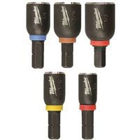 Milwaukee 49-66-4563 Nut Driver Set, 5-Piece, Insert Magnetic, Steel
