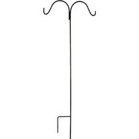 Double Shepherd Hook 64 in Black